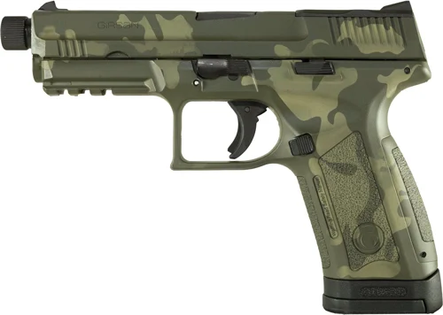 GIRSAN MC9 DISRUPTOR 9MM - OPTICS READY 17RD OD CAMO - Image 2