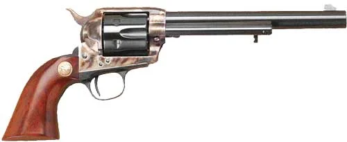 CIMARRON P-MODEL 38SP/357MAG - PW FS 7.5" CC/BLUED WALNUT