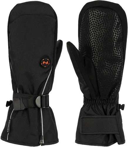 MOBILE WARMING UNISEX STORM - HEATED MITTEN BLACK LARGE - Image 2