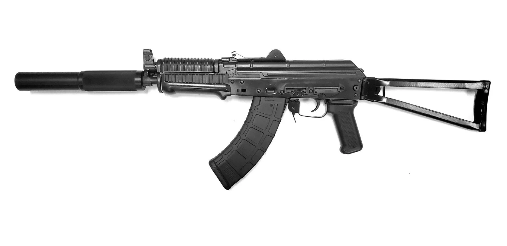 Riley Defense RAK47 Krink AK-47 Rifle - Black | 7.62x39 | 16" Barrel | Pinned and Welded Muzzle Extension | Polymer Furniture